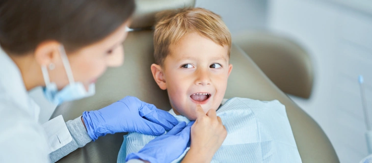 Making the child comfortable