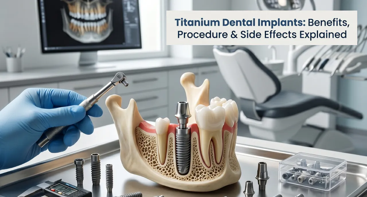 titanium dental implant