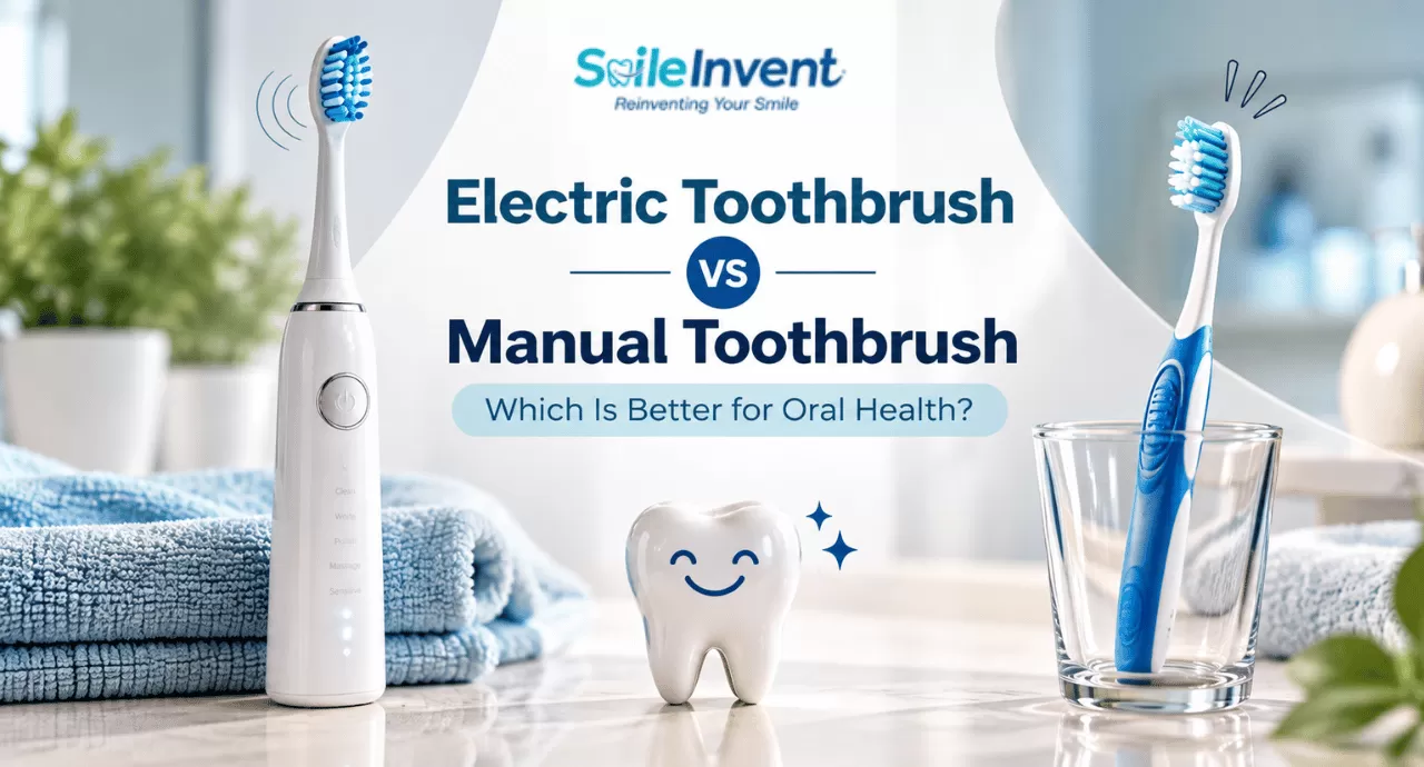 Electric Toothbrush vs Manual Toothbrush Comparison