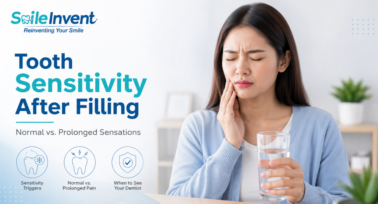 Tooth sensitivity after dental filling