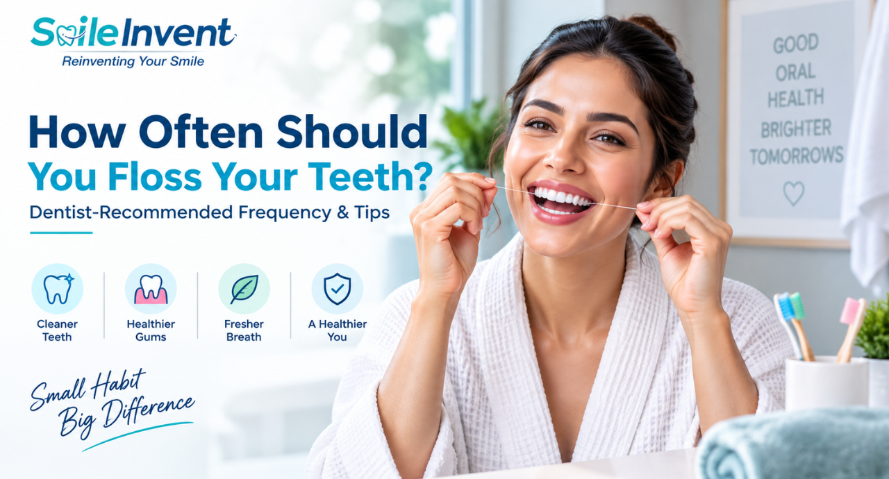 How often should you floss your teeth for healthy gums