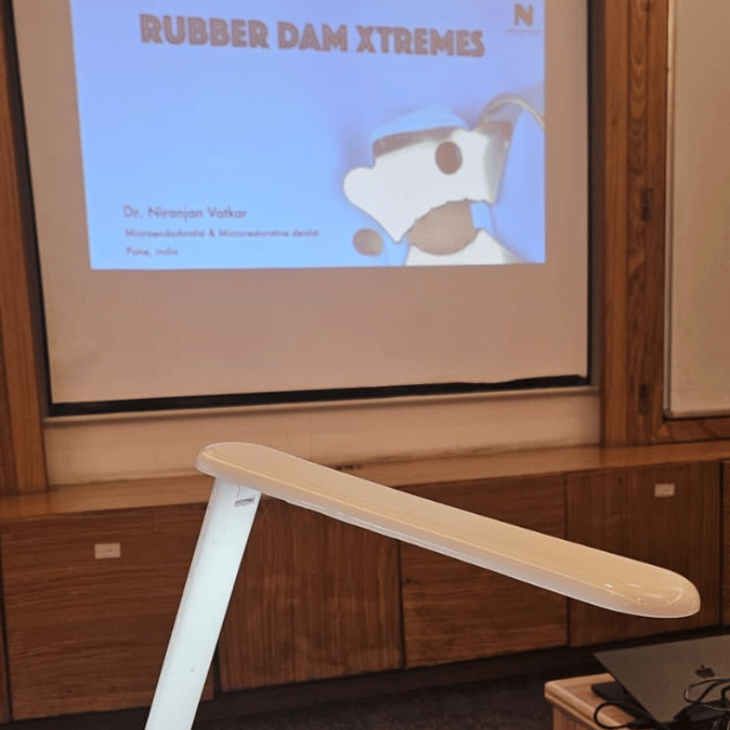 Rubber Dam Xtremes workshop by Dr Boskey at Smile Invent Dental Clinic