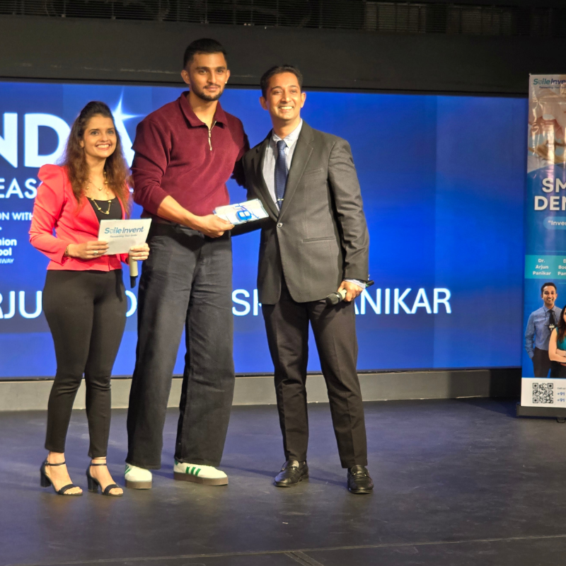 Mr. India 2025 event with Smile Invent Dental Clinic Mumbai